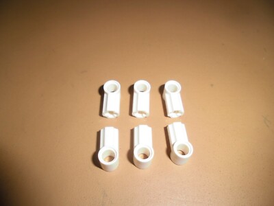 Lego 6x Technic Verbinder #1 Kreuzachse Pin 32013 42127 weiß ew18