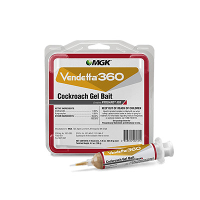 Vendetta 360 Cockroach Gel Bait 1 Pack (4 x 30g Tubes) by MGK