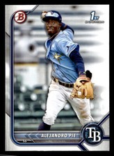 2022 Bowman #BP-99 Alejandro Pie Prospects Card Tampa Bay Rays