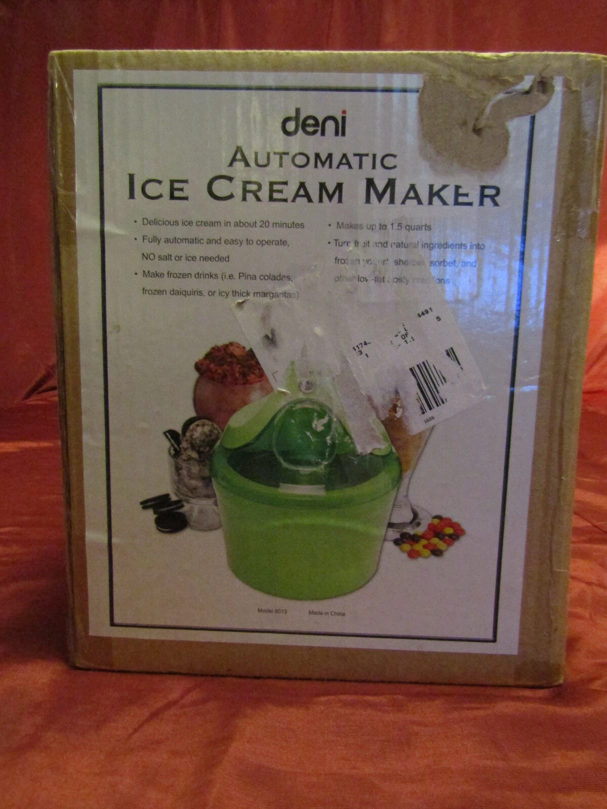 Deni Automatic 1.5 QT. Ice Cream Maker & Frozen Drink Maker ,BEST OF BOTH WORLDS