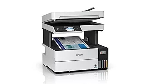 Epson Ecotank L6460 A4 Wireless Color Home Inkjet Printers, Black - Picture 2 of 4