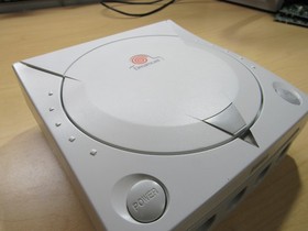 SEGA Dreamcast Console only, New Caps, Battery, Fuse Working GD Rom Very Clean!!