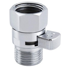 Shower Regulator Valve, Brass Shower Head Shut Off Control Valve, Water Flow ...