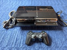 CONSOLA SONY PS3 FAT 60 GB PAL CECHC04 RETROCOMPATIBLE DUALSHOCK LAUNCH MODEL