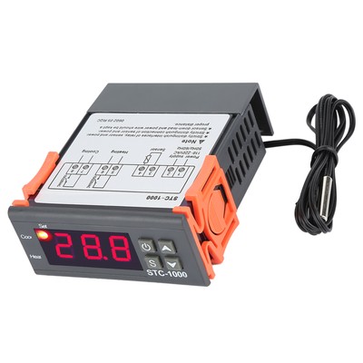 Digital Temperature Controller Temp Sensor Electric Thermostat Control New