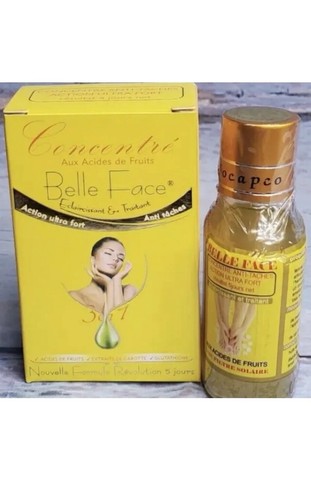 Belle Face Oil Serum Enriched fruit acids/Carrot extracts and Glutathione - Picture 1 of 2