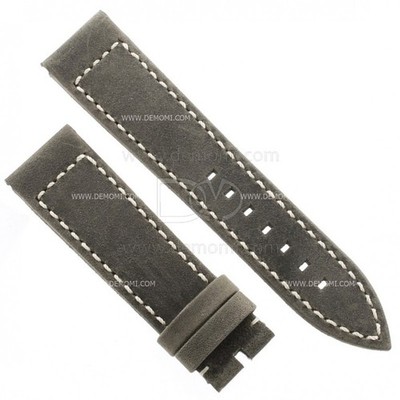 Zenith Nubuck Leather Strap Oily Green Rubber Inner 20/18, Pilot Type 20, 2