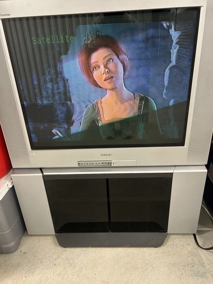 Controle remoto Sony Trinitron KV-36FS100 36 CRT TV retrogaming TV SUPORTE *ENTREGAR - Imagem 4 de 4