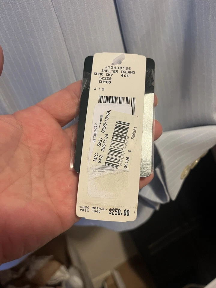 Blazer Chaqueta Lauren Ralph Lauren Petite Seda 8P Azul Claro Rayas Blazer Nuevo con Etiquetas Foto 4 de 4