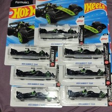 Hot Wheels Formula 1 Lot of 5 Diecast Cars Kick Sauber F1 Team Unopened