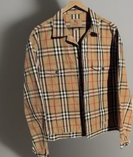 Supreme x Burberry Denim Trucker chore Jacket...