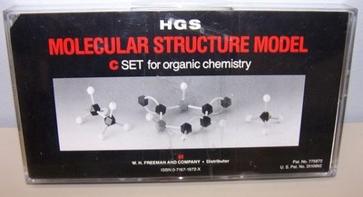 HGS Molecular Structure Model Kit New Sealed, Maruzen Tokyo, Japan