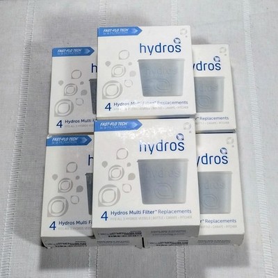 Hydros Multi Filter Replacements Bundle 4-Pack 6 Boxes (24 Total) Fast-Flo Tech