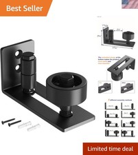 Sliding Barn Door Floor Guide for Bottom Adjustable Roller - 8 Setup Options ...