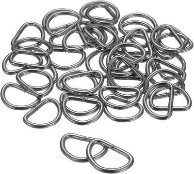 Stück D Ringe, Gürtelschnallen, Halbringe Ring Clips Broschen, Schnallen für Ruc