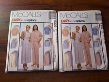 VTG McCalls 9309 Misses' Shirt Top Pull-On Skirt, Pants, Shorts SZ:  12-20 UC FF