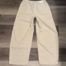 UNIQLO Women's Easy Curved Pants Natural Size L