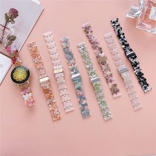 Resin Link Band Strap for Samsung Galaxy Watch 6 5 4 3 S3 42/46mm 40/44/43/47mm