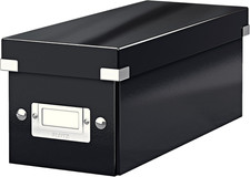 Collapsible Storage Box, Black, Click and Store Range, 60410095