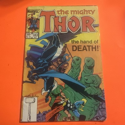 The Mighty Thor #343 (Marvel Comics May 1984)
