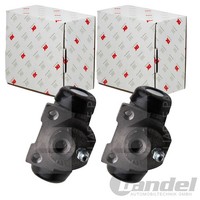 2X NK Radbremszylinder Hinten Passend FÜR Fiat 500 Doblo Idea Marea Panda Punto