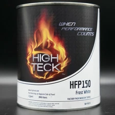 High Teck HFP150 Frost White Basecoat Urethane Auto Paint QUART GM WA8624