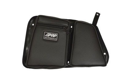 PRP Seats Rear Door Bag with Knee Pad for Polaris RZR (Driver Side) - Black