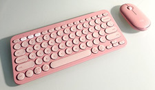 Logitech Pebble 2 Combo Wireless Keyboard and Mouse Tonal Rose