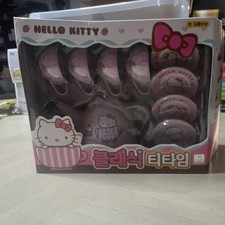 Sanrio Hello Kitty Classic Tea Time Pretend Play Dish Set Pink Ages 3 