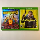 2x Lot/Bundle-Borderlands 3/Cyberpunk 2077 Xbox One Series X/S