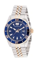 TechnoMarine Sea Manta Men's 42mm Blue Dial 200M Quartz Watch TM-220084
