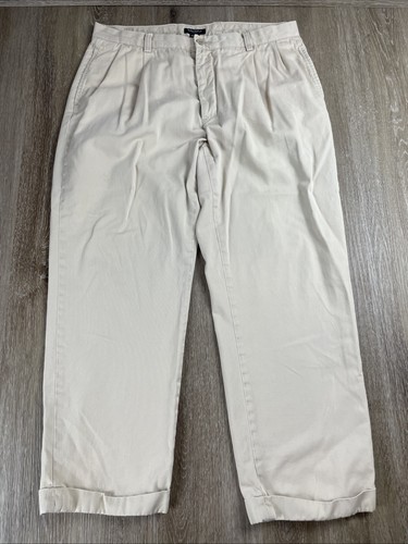 Lot Of 2 Nautica Rigger Chino Pants Pleated Men's 36 X 30 Business Casual Khakis - Picture 19 of 24