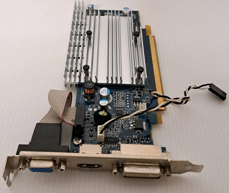 Scheda video NVIDIA GeForce 9300GE 256MB connettori HDMI VGA DVI - Immagine 3 di 3