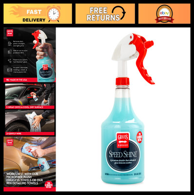 Quick Detailer for Car Detailing, Glossy Finish Spray for All Surfaces, 35 oz