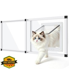 Yoochee PC Cat Door Window 32''-37''