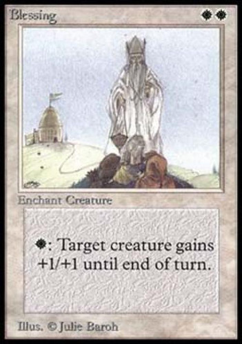 MTG English Blessing NM Normal Beta - Picture 1 of 1