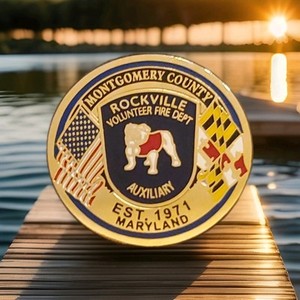 Rockville Fire Department Maryland Pin