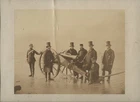 John Whitworth & Artillery Piece Sent John Penn c1860s Photo Alfred Brothers
