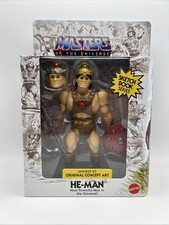 HE-MAN Masters of the Universe Origins Action Figure Sketchbook Unpunched