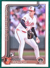 Cade Povich - 2025 Topps #25 - Baltimore Orioles Rookie Baseball Card