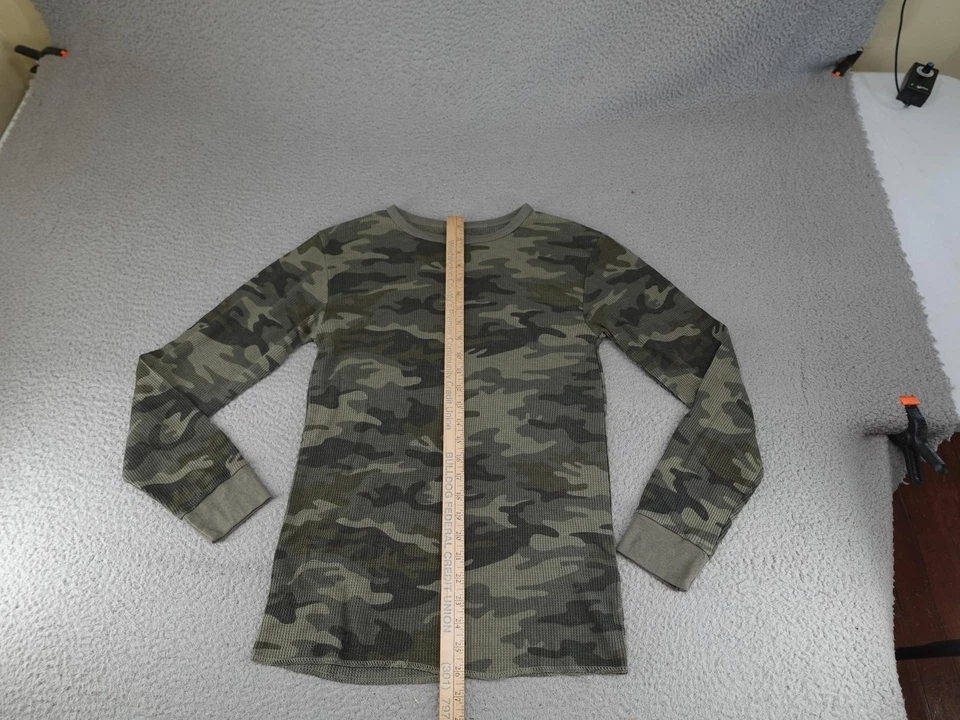 Camisa Mission Ridge Para Hombre Grande Verde Camuflaje Térmica Manga Larga Camuflada Top Foto 2 de 4