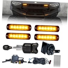 UTV Turn Signal Kit with 110dB Horn,Plug and Play, Pre-Wired UTV Lever Column