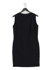 Racing Green Bodycon Midi Dress UK12 in Black