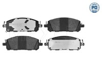 Bremsbelagsatz BremsklöTze Vorderachse FüR Nissan Ariya Qashqai III J12