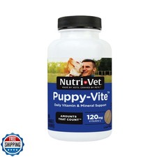 Nutri-Vet Puppy-Vite Chewables for Puppies, Formulated with Vitamins and Mine