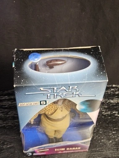 Figura de acción de colección Star Trek Elim Garak 1998 Playmates nueva en caja Deep Space Nine Foto 4 de 4
