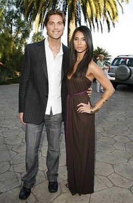 Eric Winter and Roselyn Sanchez 2006 Historic Old Photo 1