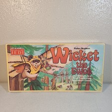 Vintage Star Wars Wicket The Ewok Board Game 1983 Parker Brothers 100% Complete