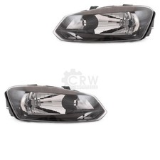 Scheinwerfer Set (rechts & links) für VW Polo V 5 Typ 6R Bj. 09->>  H4 GVW
