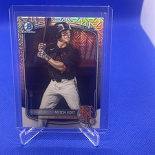 2025 Bowman Draft - Chrome Mitch Voit #BDC-71 Mojo Refractor (RC)